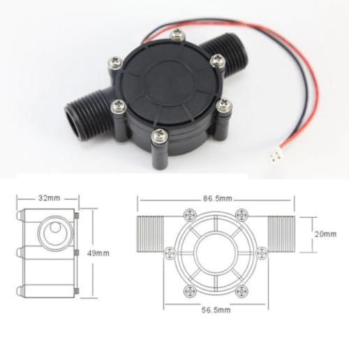 DC 12V DC generator 10W micro-hydro water turbine generator water Charger led