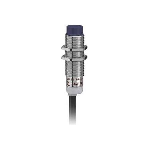 XS2 XS212BLNAL2 XS212BLNAL2C inductive sensor XS2 M12 - L44mm - brass - Sn4mm - 12..24VDC - cable 2m