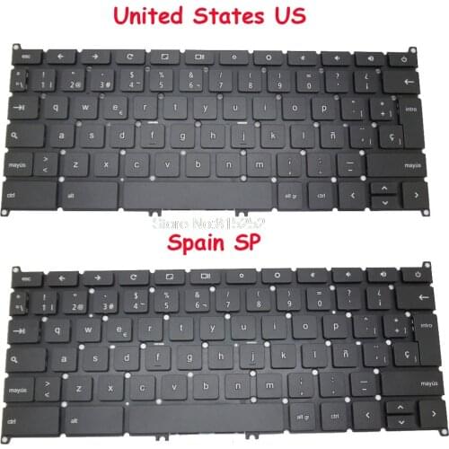 Laptop Keyboard For Acer For Chromebook 11 C730 C740 C740-C3P1 C740-C4PE CB3-111 13 C810-T7ZT C810-T9CA CB3-111-C4HT Spain SP US