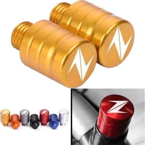 M10 Motorcycle Mirror Hole CNC Aluminum Blanking Plugs Screws For Kawasaki Z1000 Z900 Z800 Z750 Z650 Z 1000 900 800 650 750