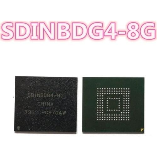 Good quality SDINBDG4-8G SDINBDG4-8 SDINBDG4 EMMC5.1 8GB BGA153 memory chip Free shipping