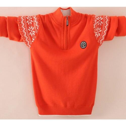 Boys clothing Winter Cotton products clothing Boys Sweater pullover Sweater Kids clothes childrens Sweater winter Keep warm
