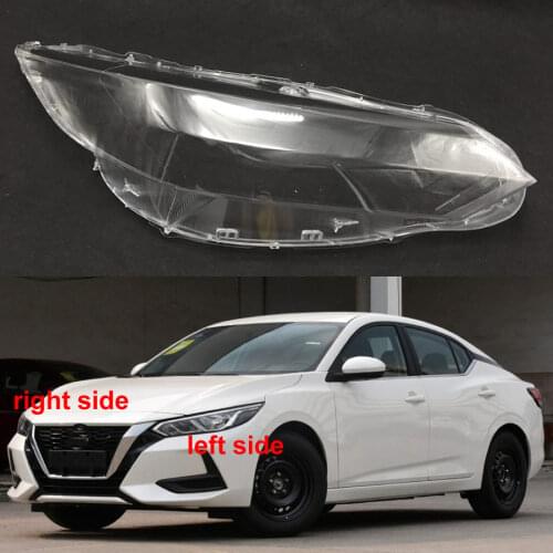 For Nissan Sylphy 2019 2020 Headlight Cover Headlight Shell Transparent Cover Lens Lampshdade Headlamp Shell