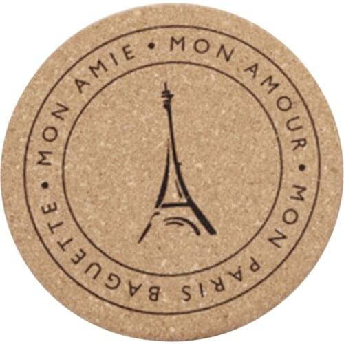 Cork Wood Coaster Round Insulation Pad Cup Pot Pan Placemat Tableware 14.5cm