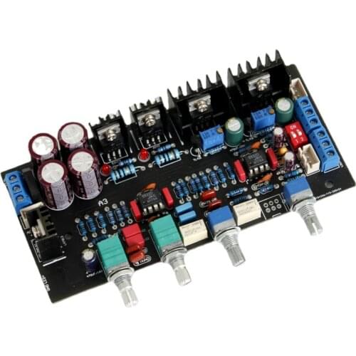 SOTAMIA Class A Tone Preamplifier Amplificador Board JRC5532 OP AMP Treble Mid Bass Volume Control Preamp For Speaker Amplifiers