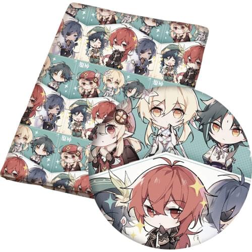 Diy 50*140CM flower pattern Polyester cotton Fabric Patchwor Printed for Tissue Kids Home Textile for Sewing Doll Dress Curtain