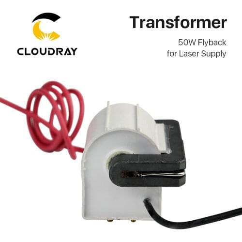 50W High Voltage Flyback Transformer for CO2 Laser Power Supply PSU MYJG-50W