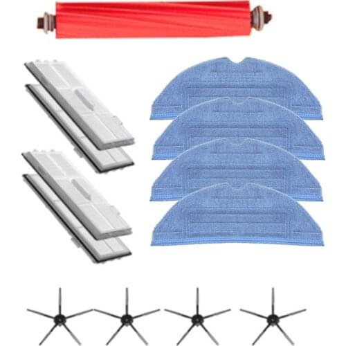 HOT！-Main Brush Hepa Filter Mopping Cloth Side Brush for Xiaomi Roborock T7S T7Plus T7Splus S7 Mopping Cloth Spare Parts