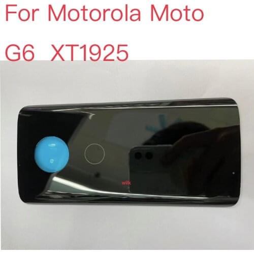 1pcs New Back Cover Battery Case Rear Housing Cover For Motorola Moto G6 XT1925