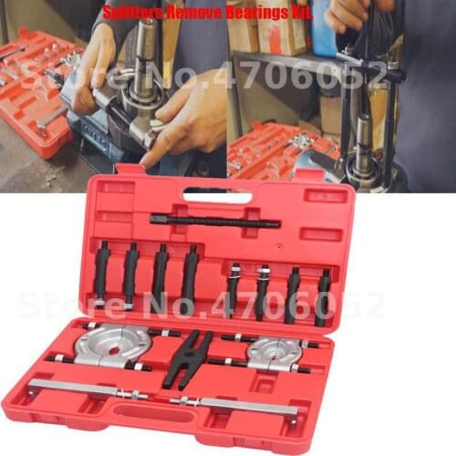 14Pcs 2 Size Bearing Separator Bearing Removal Puller Bar-Type 2" 3" Splitter Long Jaw Gear Pulley