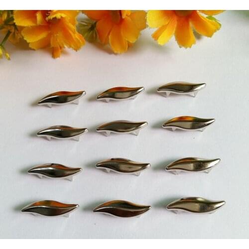 300Pcs Vintage 7-22mm Metal Spike Studs Decorative Rivet For Leather Punk Bag Clothes Craft