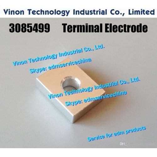 3085499 edm Terminal Electrode S467 18x14x5mm Mid Block for Sodic SL400,SL600,AQ400,AQ600 Sacrificial Electrode