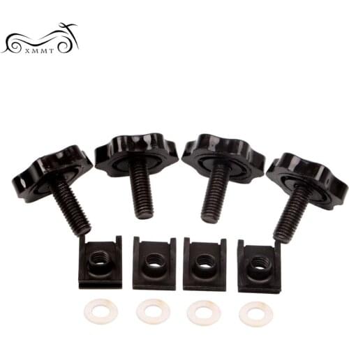 4 Pcs Saddlebag Locks Mounting Security Theft Deterrent Bolt Fit For Harley Touring FLT FLHT FLHTCU FLHRC