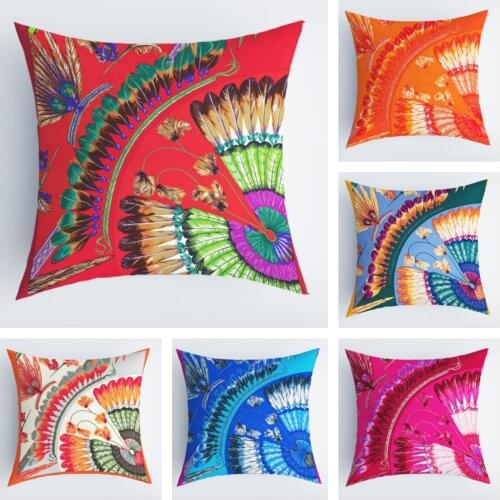 50x50 Bohemian autumn decoration cushion cover home living room decoration pillow 60*60cm 40x40 50*50 45X45cm 45*45 40*40 yellow