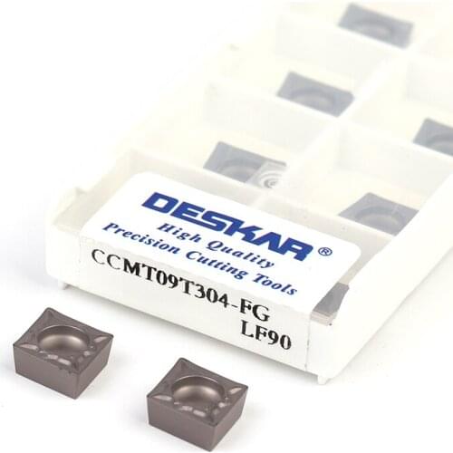 CCMT09T308-HQ LF90 CCMT09T308 HQ LF90 Cermet material Turning inserts CNC lathe tools Carbide inserts Suitable for steel cutting