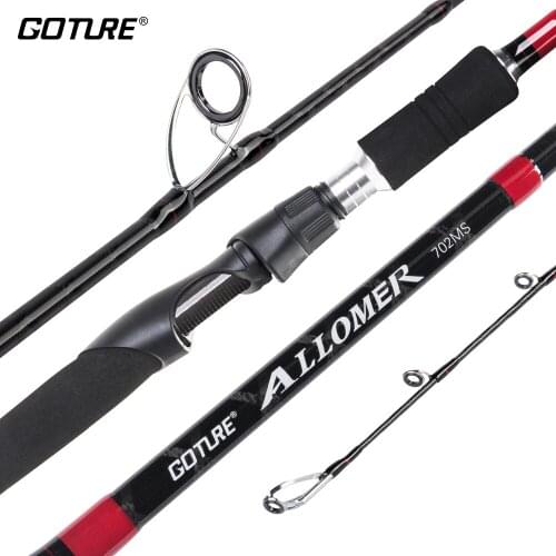 Goture ALLOMER 24+30T X Cross Carbon Fishing Rod High Strength Spinning Casting Lure Rods 2.1m 2.58m 2.88m 3.0m Bass Fishing
