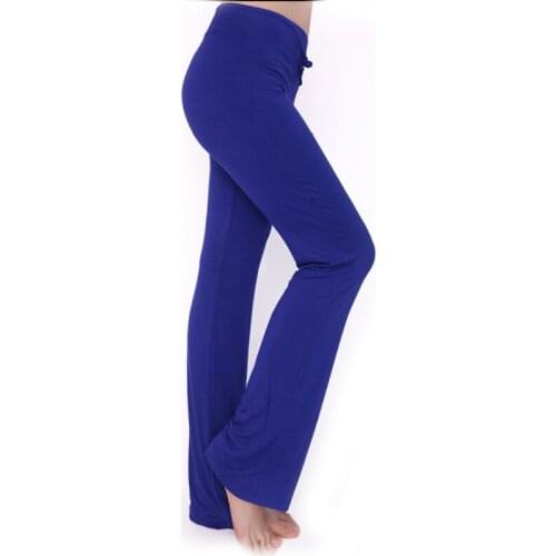 Fashion Spring Autumn Women Sexy Pants Solid Color Drawstring High Waist Dancing Fitness Lady Casual Yoga Trousers M-4XL QW