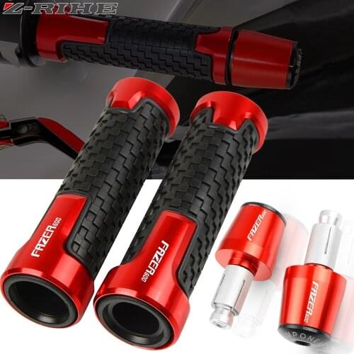 Motorcycles 7/8" 22MM Handlebar Hand Grips Handle Bar Cap Ends Plug For Yamaha FAZER600 FAZER 600 1998-2003 2002 2001 2000 1999
