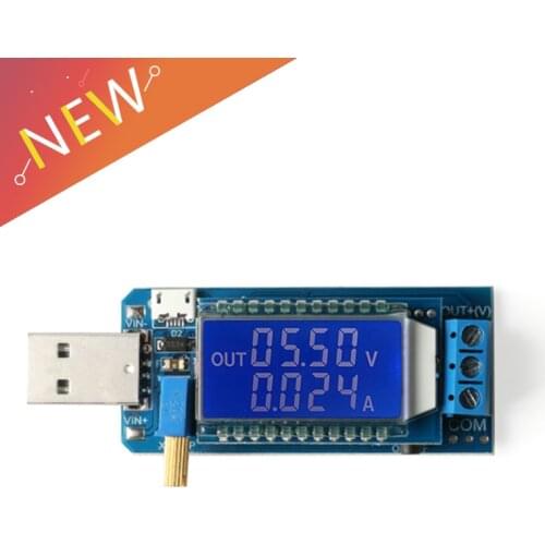 DC-DC 5V to 3.5V/ 9V/12V LCD USB Step UP / Down Power Supply Module Adjustable Boost Buck Converter Out DC 1.2V-24V