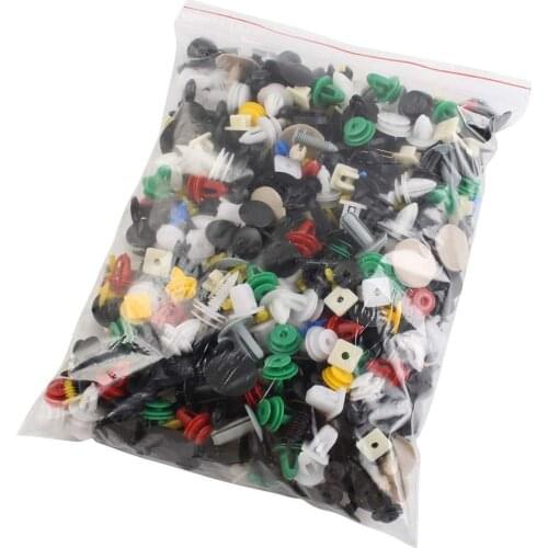 Universal Mixed Auto Fastener Vehicle Car Bumper Clips Retainer Fastener Rivet Door Panel Fender Liner Fit For All Car