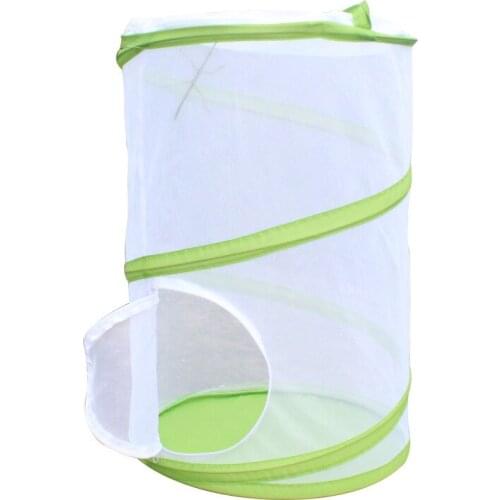 1 Pcs Butterfly Cage Small Pet Cage Cicada Folding Cage Silkworm Baby Firefly Insect Breeding Box 2020 New Arrival #07