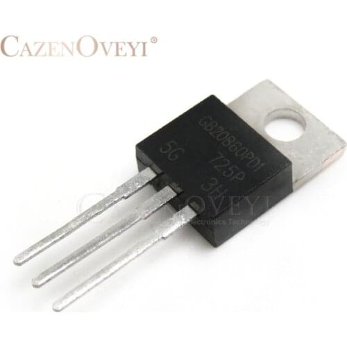 10pcs/lot IRGB20B60PD1 TO-220 600V 40A new original In Stock