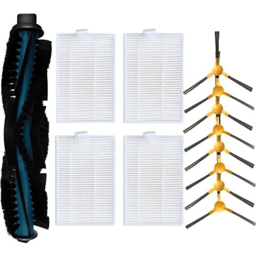 13Pcs Spare Side Brush Brushroll Hepa Filter Replacement Accessories for Kenmore 31510 Smart Robot Vacuum Cleaner