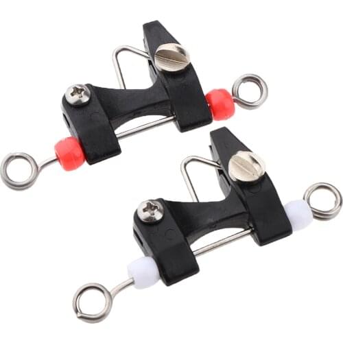 2x Adjustable Trolling Clip Release Clips Fishing For Outrigger Downrigger
