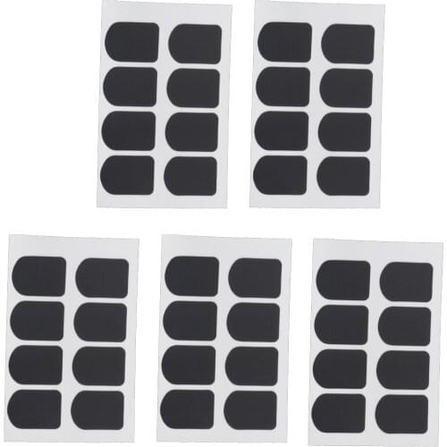 40 Pieces Soprano Clarinet Rubber Mouthpiece Patches Cushions Pad Tooth Pad