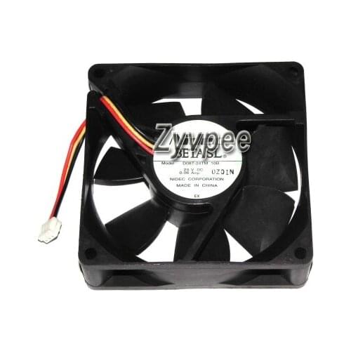 80x80x25mm D08T-24TM 10B 24V 0.06A 3Wires 8cm Cooling Fan