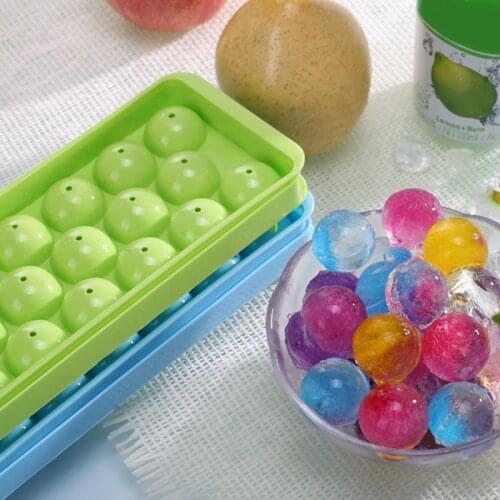 DIY Mini Round Shape Food Ice Cube Tray Mold Chocolate Tray Mould Cute Ice Cream Maker Molds Kitchen Gadgets Tools Accessories