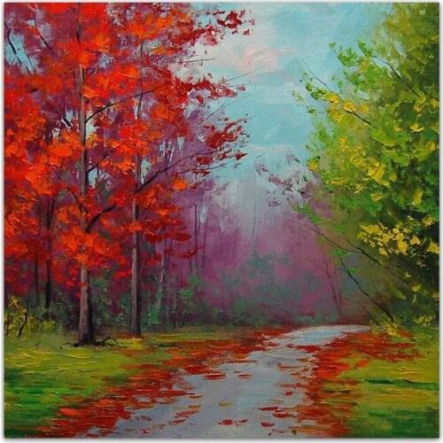 DONGMEI OIL PAINTING hand painted oil painting Home decoration painting landscape pictures art knife painting DM18091