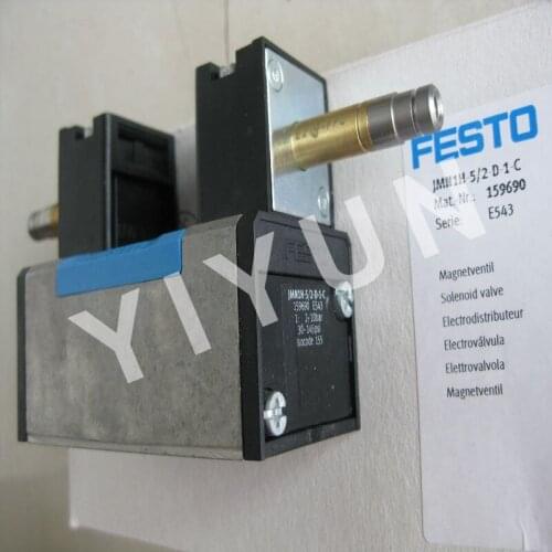 JMN1H-5/2-D-1-C 15690 JMN1H-5/2-D-2-S-C 159701 JMN1H-5/2-D-3-S-C 159713 FESTO Solenoid valve Pneumatic components
