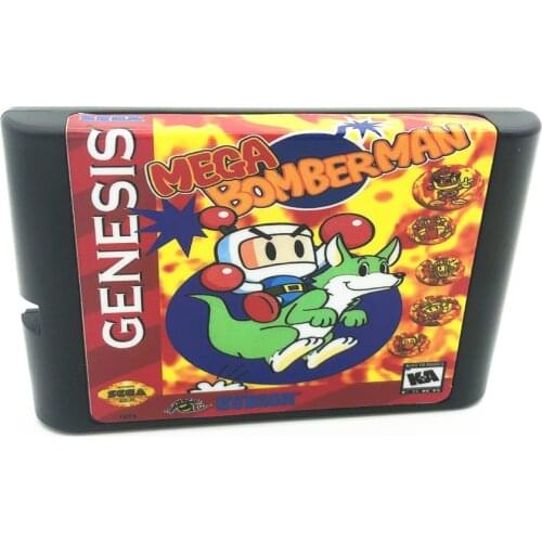 Mega Bomberman For SEGA GENESIS & Mega Drive 16 Bit Video Games Conosle