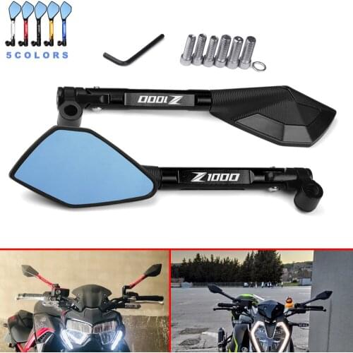 Motorcycle Rearview Mirror CNC Aluminum View Side Mirrors For kawasaki Z1000 Z 1000 Z1000SX 2015 2016 2017 2018 2019 2020 2021