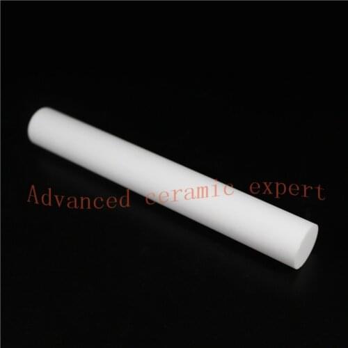 Machinable Glass Ceramic Rod/Macor bar D85*L150mm/Ceramic Processing Custom/Ceramic Refractory Rod
