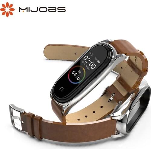 Strap For Xiaomi Mi Band 6 5 For Mi Band 4 Bracelet PU Leather Wrist Strap For Mi Band 3 Wristbands NFC Pulseira For Mi 5 Band