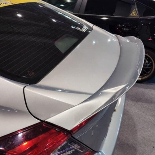 For Honda Civic Sedan Spoiler 2016 2017 2018 2019 2020 2021 High Quality ABS Material Car Rear Trunk Wing Accessories Body Kit