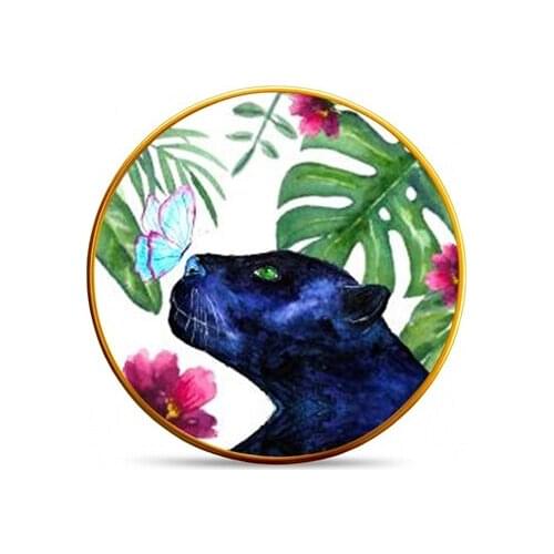 Adel Cake Plate 6 Pieces 21 Cm Panther