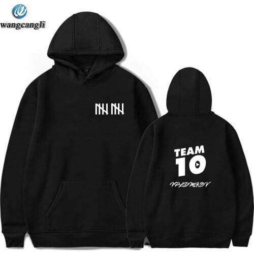 Team 10 winter fashion hoodies sweatshirts men women hip hop fleece hoodie sweatshirt men streetswear Jacket coat 4XL