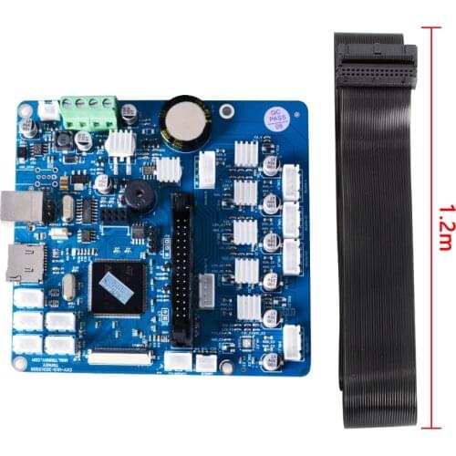 Tronxy Newest 446 Version Silent Mainboard Parts Accessories with 1.2M Wire Cable Motherboard for X5SA-600 Series 3d printer
