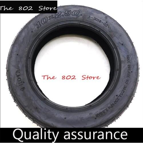 10x2.50 10 Inch Outer Tire Thickening Tyre for Electric Scooter Balance Electric Skateboard Drive Bicycle Parts