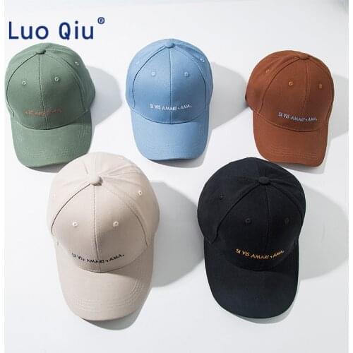 Spring Casual Snapback Hats Baseball Caps Hats Hip Hop Embroider Letter Cotton Hat For Men Women Casquette