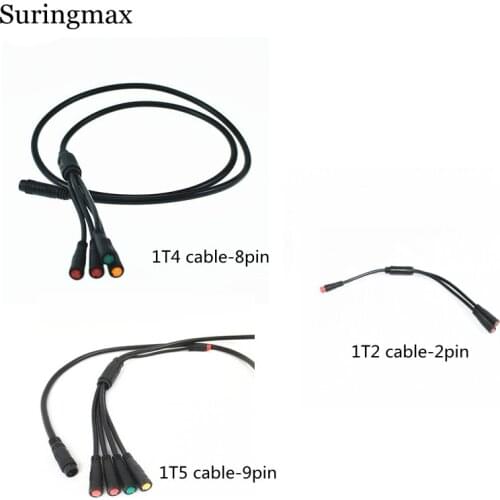 High Quality Julet Connector 2pins/ 1T4/1T5 Waterproof Cable For Electric Bike