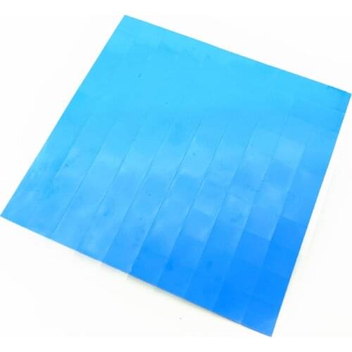 Heatsink Silicone Pad High Quality 10mm*10mm*1mm 0.5mm Thick 100pcs Thermal Pad GPU CPU Heatsink Cooling Conductive Silicone Pad