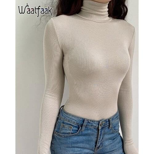 Waatfaak Women's Long Sleeve Bodysuits