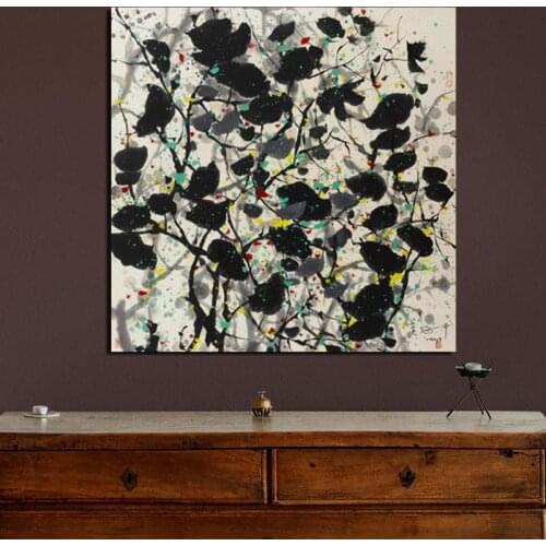 Wu Guanzhong Cuadros Artwork Canvas Painting Print Living Room Home Decoration Modern Wall Art Oil Painting Posters Pictures