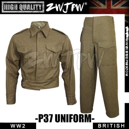 WW2 UK army p37 winter woollen Rank-and-file soldiers Suit High-Quality Replica-UK/407102