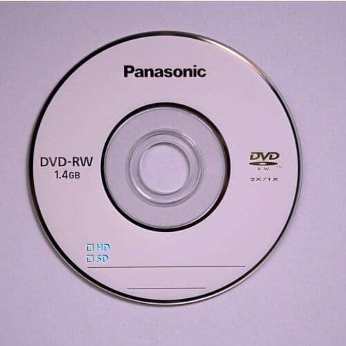 1PCS JAPAN LM-RW30U5 Mini 3"(8cm) DVD-RW Rewriteable disk 30min 1.4G pro HARD coating for Video camera