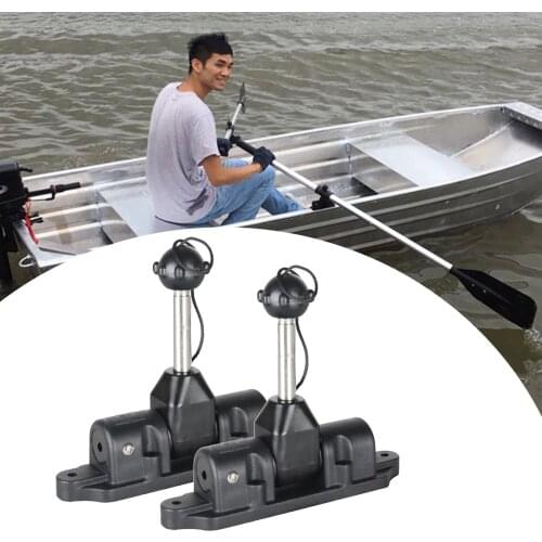 2 Pieces Oar Holder Tie Down Paddle Lock Support Boat Dinghy Kayak Canoe Accessories